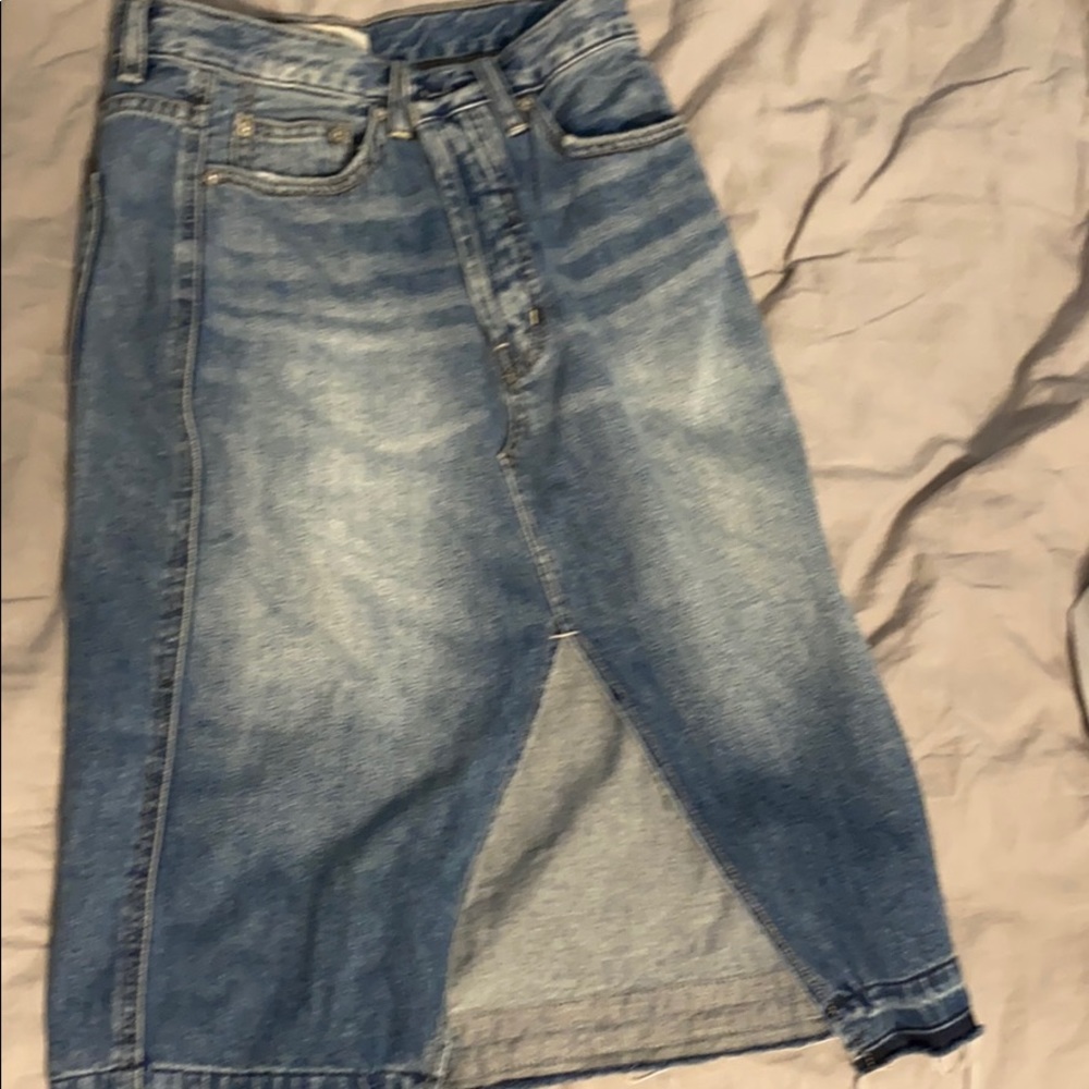Jean skirt